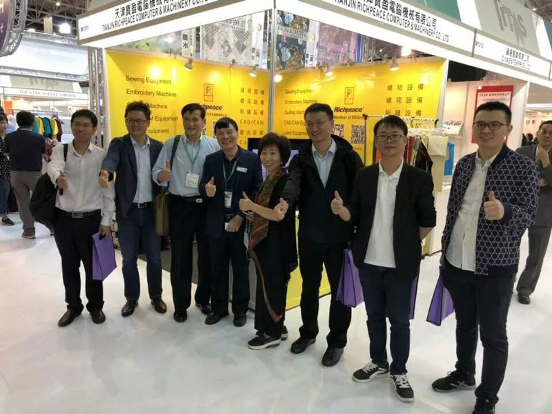 TITAS臺北紡織展，富怡展品備受青睞！