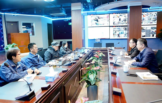 中縫協(xié)楊曉京理事長一行蒞臨富怡考察調(diào)研！